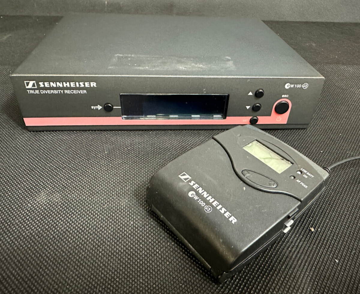 Sennheiser EW100 G3 Transmitter & Receiver Set (734-776 Mhz) - NO
