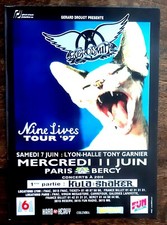 Publicité advert concert album advertising AEROSMITH 1997 PARIS LYON FRANCE