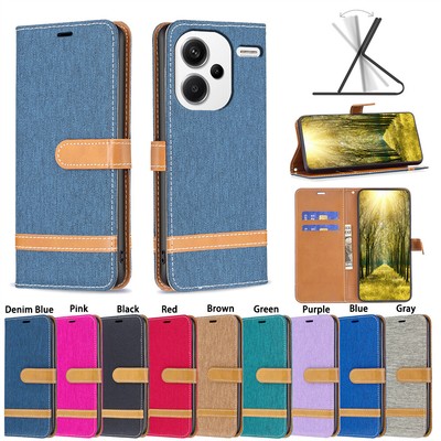 Magnetic Leather Flip Stand Card Wallet Case Cover For ''Redmi or Xiaomi'' Series