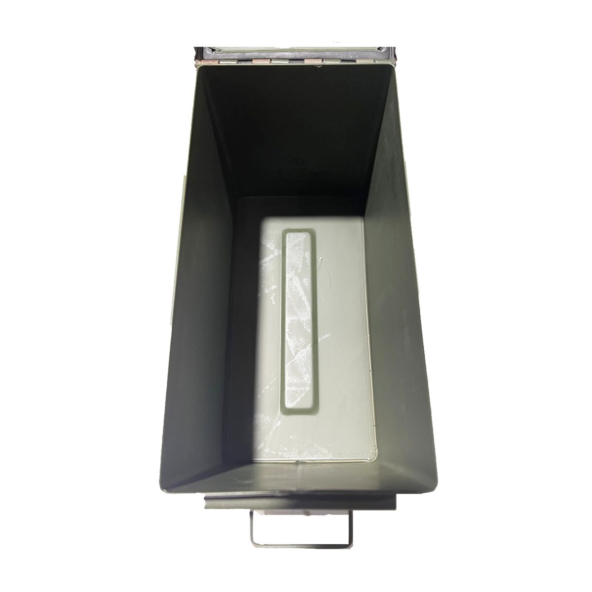 M2A1 .50 Cal Ammo Can 12-Pack - Military Grade Steel Storage Containers | Powder Coated | 11x5.5x7 Inch | Grade 2 Surplus