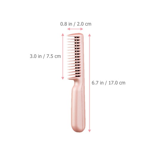 1 Set Small Lightweight Hair Straightening Comb Hair Straightening Brush Travel - Picture 10 of 12
