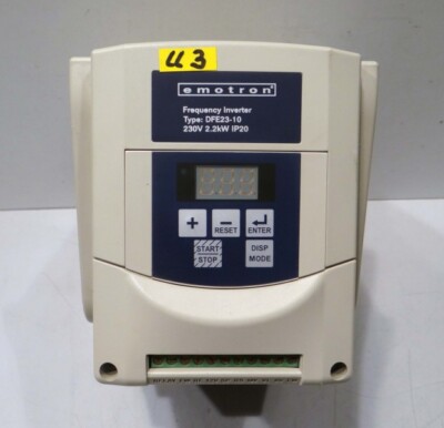 emotron Frequenzumrichter Type DFE23-10 2.2kW -used-