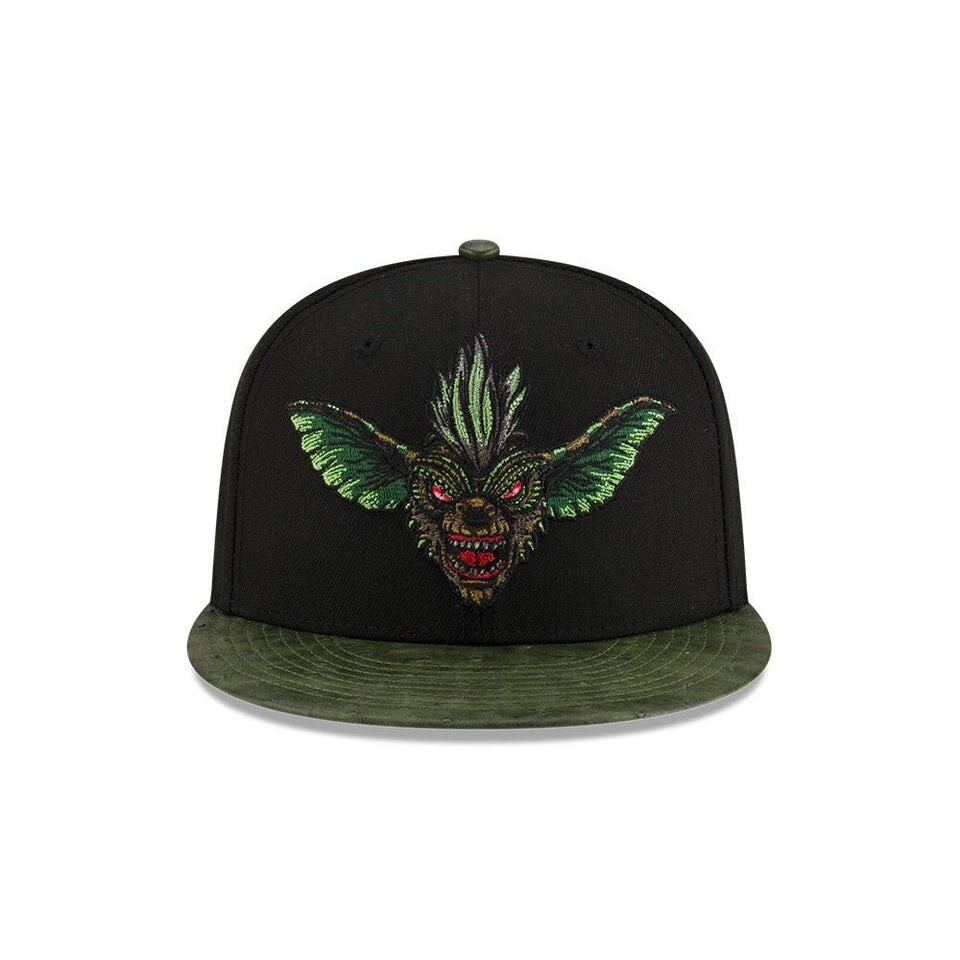NEW ERA 59FIFTY Cap GREMLINS Black Green Visor Collaborative
