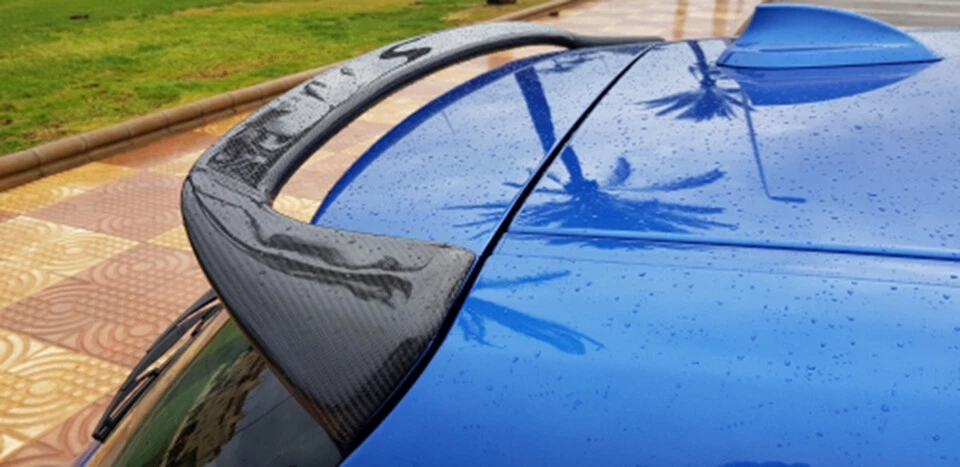 Carbon Black Rear Window Spoiler Wing For BMW F20 F21 116i M135i M140i 2012-2018 - Image 3 of 4
