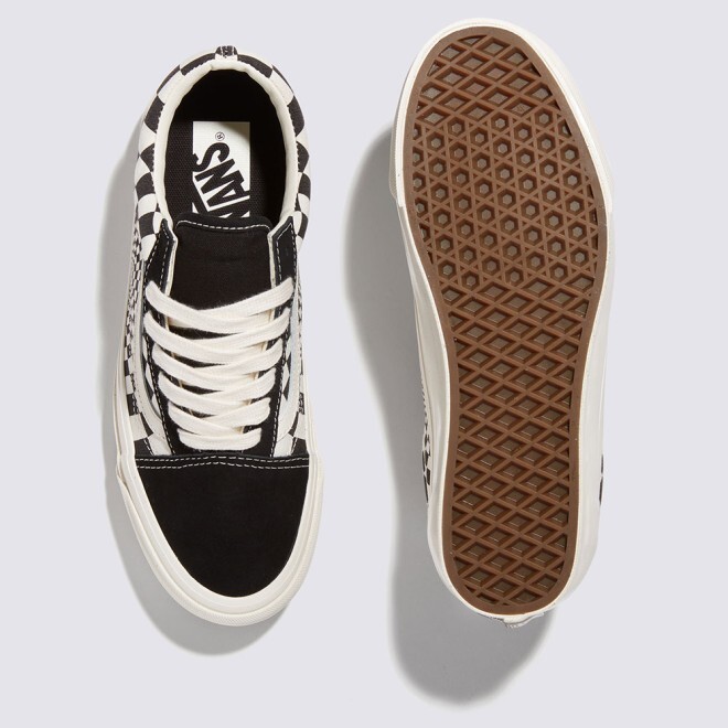 ★ VANS ★ MTE OLD SKOOL Radial Checkerboard 兼用 Vans Radial Checkerboard MTE Old Skool Skate Sneakers Black