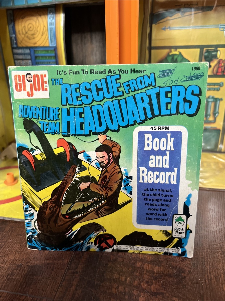 1972 Hasbro - GI Joe Adventure Team - The Rescue From Headquarters