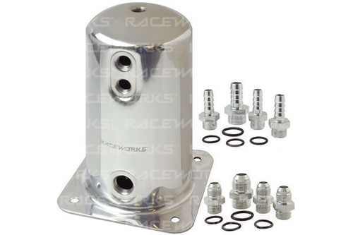 RACEWORKS-1-5L-Surge-Tank-AN-8-Single-Outlet-Polished-ALY-068