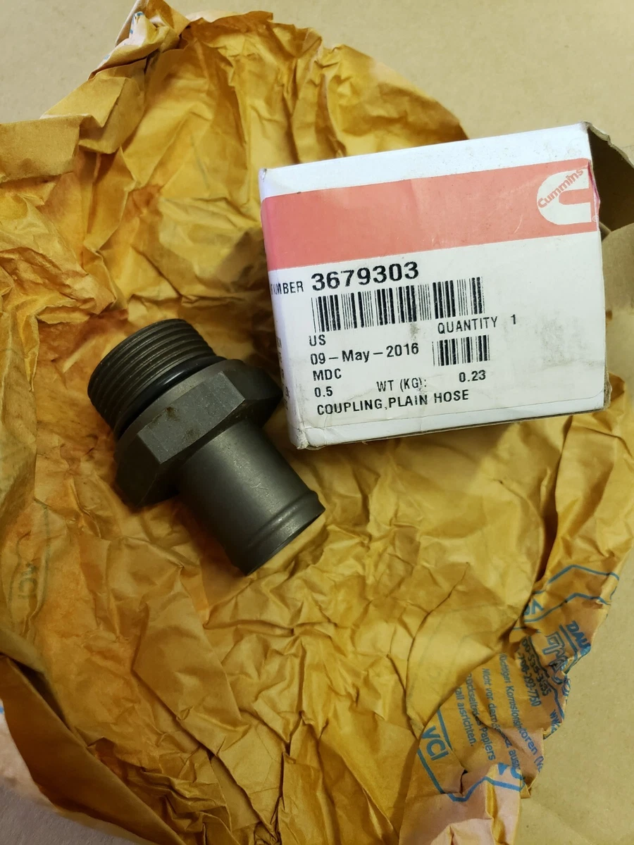 Cummins 3679303 Coupling Plain Hose 15L ISX/ QSX | eBay