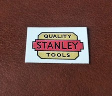 Stanley Quality Tools decal sticker for restoration vintage tools vice plane