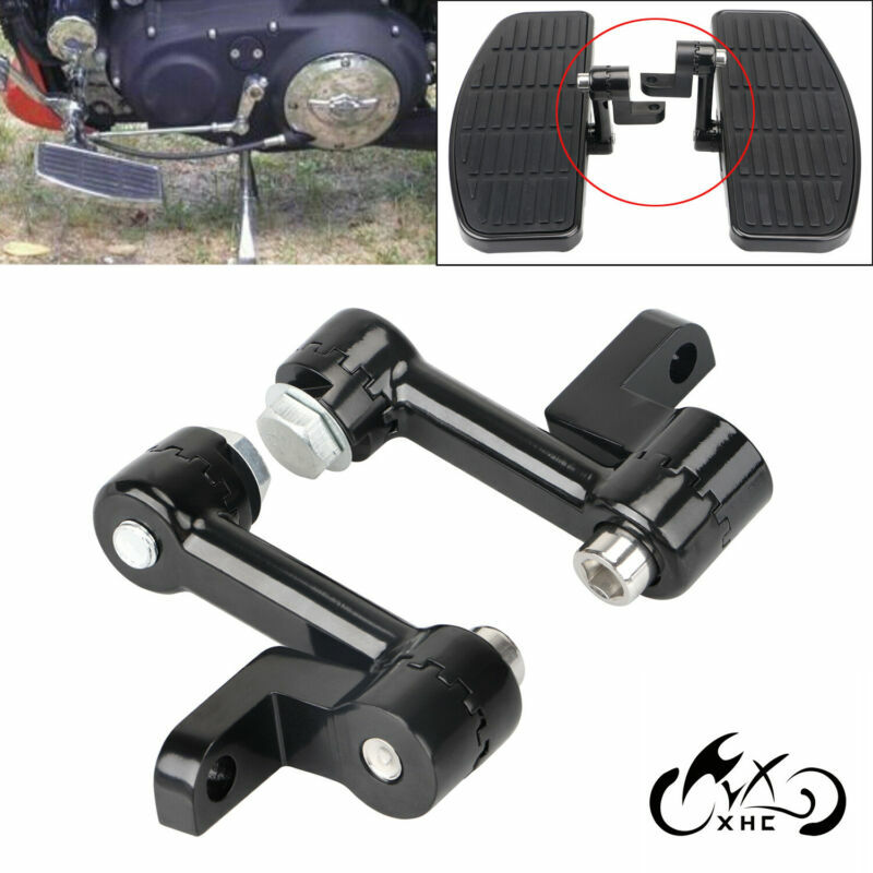 Foot Peg Foot Board Floorboard Adapter Mounts For Harley Iron 883 Dyna