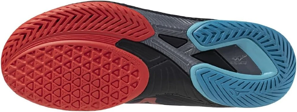 MIZUNO Table Tennis Shoes WAVE DRIVE NEO 4 Dark Gray 81GA2500 US7.5(25.5cm) - Image 2 of 4