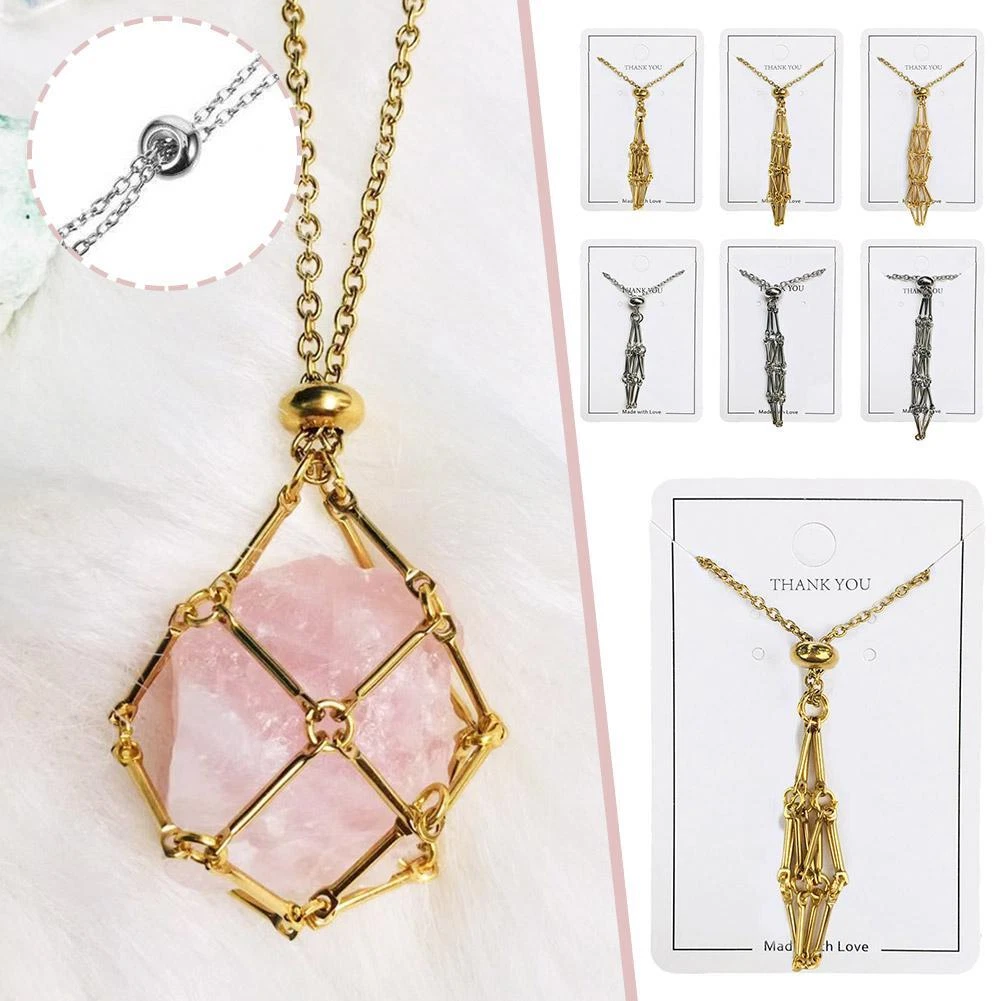 Stone pendant shop holder