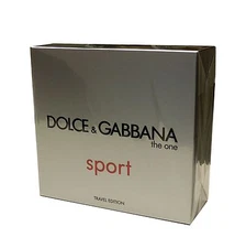DOLCE & GABBANA THE ONE SPORT GIFT SET WITH EAU DE TOILETTE SPRAY 100ML NIB(T/P)