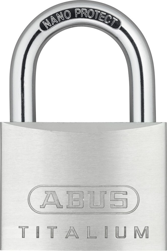 ABUS TITALIUM PADLOCK 60mm KEYED, STANDARD SHACKLE -64TI/60