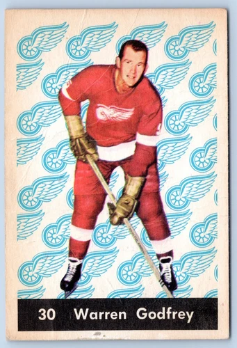 WARREN GODFREY 1961-62 PARKHURST 61-62 NO 30 POOR+          25286