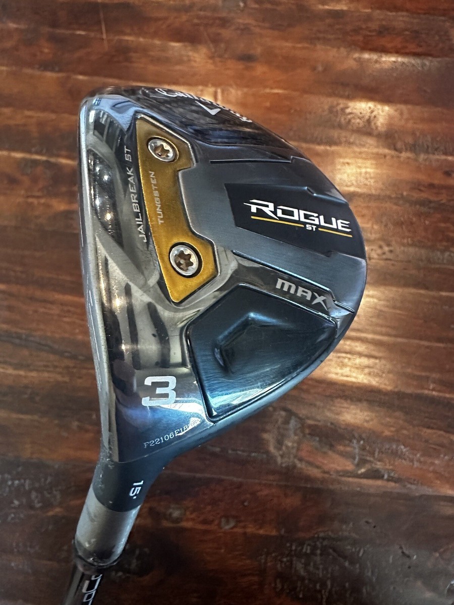 Callaway Rogue ST Max 3w LH - Ventus Black 6x WITH VELOCORE (read  