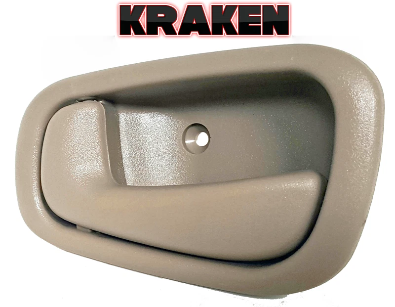 Juego de 4 manijas de puerta interiores para Toyota Corolla 1998-2002 sin cerradura nuevas tostadas Foto 4 de 4