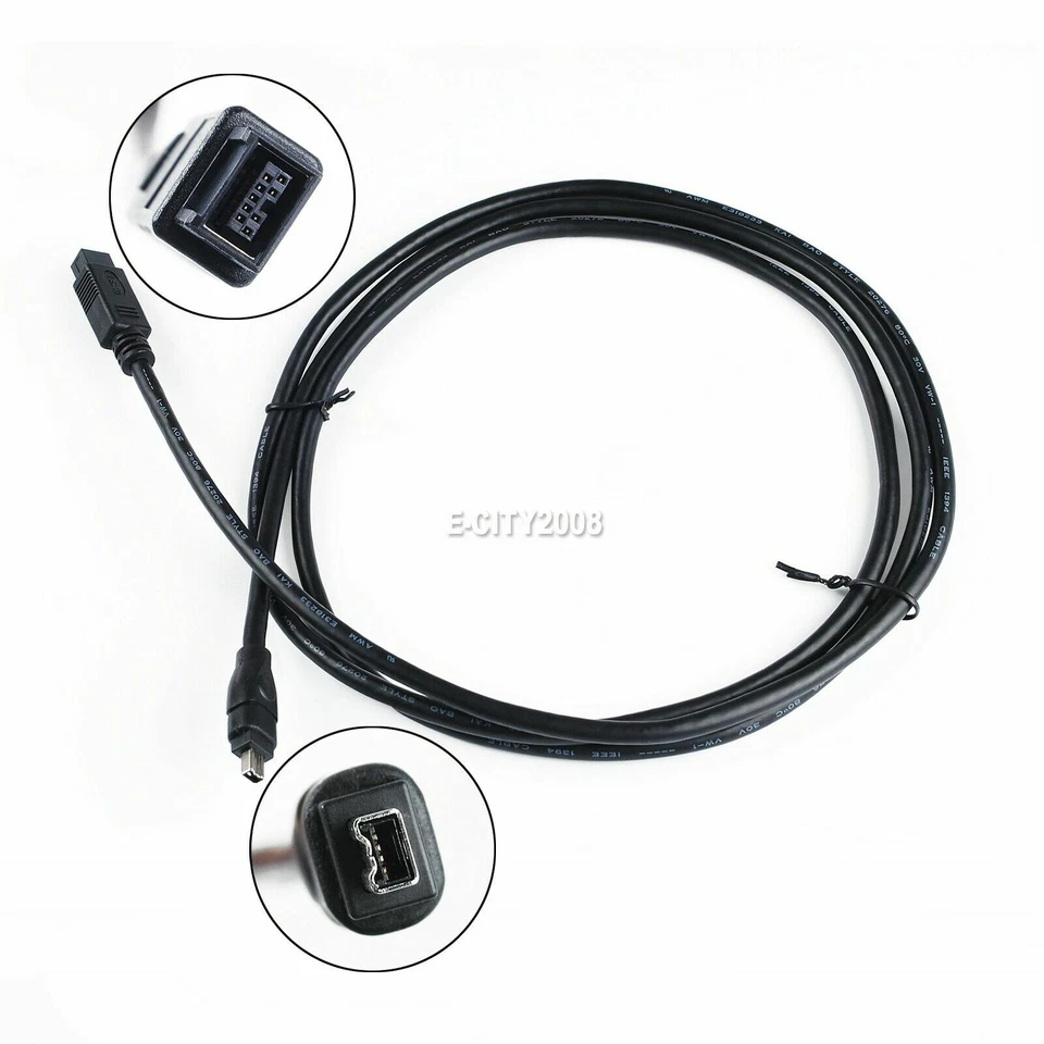 Firewire 800 to 400 Adapter Male 9 Pin to Female 4 Pin IEEE 1394 a-b Converter - Image 3 of 4