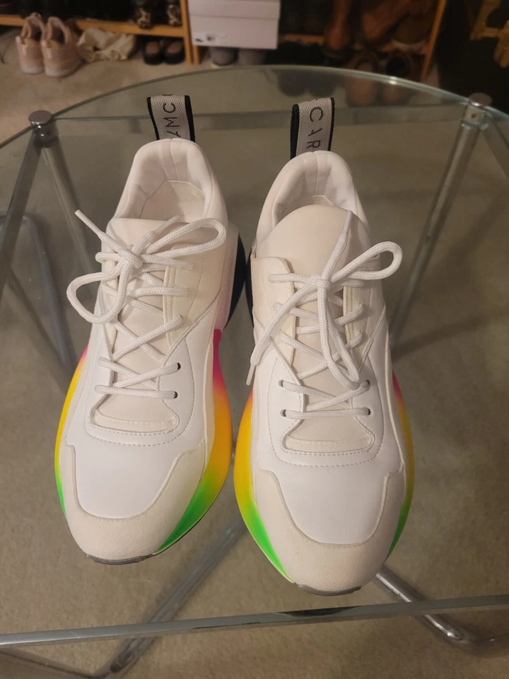 STELLA MCCARTNEY Eclypse белый сенсорный ремень женские кроссовки - новый - размер ЕС 37 - Изображение 4 из 4