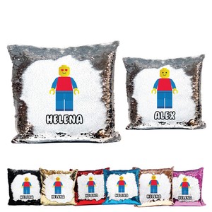 boys sequin cushion