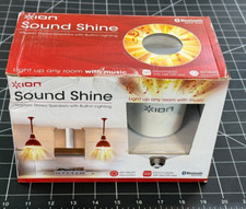  READ ION Sound Shine PAIR Wireless Bluetooth Stereo Speakers  LED Lighting