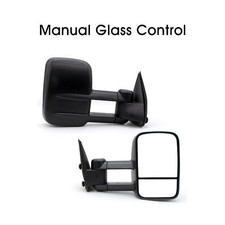 2x Manual Towing Mirrors For 04-05 Chevy Silverado Gmc Sierra 1500 2500 3500 2x Manual Towing Mirrors For 04-05 Chevy Silverado Gmc Sierra 1500 2500 3500
