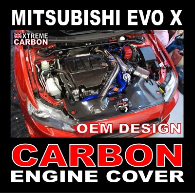 Carbon OEM Design Motorabdeckung für Mitsubishi Evo Evolution 10 Evo X