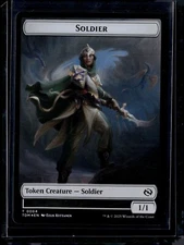 Soldier 4 / Soldier 5 - Foil - Token - TDM - NM - MTG Magic the Gathering