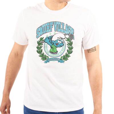Pinehurst Champion Smurfing Through Holes Womens Or Mens Crewneck T pinehurst-champion-smurfing-through-holes-womens-or-mens-crewneck-t