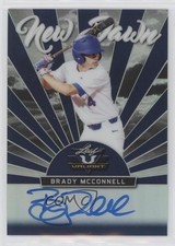 2019 Leaf Valiant New Dawn Blue Prismatic 14/25 Brady McConnell #ND-BM2 Auto 4z8