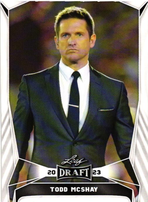 2023 Leaf Draft #30 Todd McShay