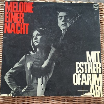 Philips Melodie einer Nacht Esther & Abi Ofarim LP Vinyl 12'' Mono 33 P48104L