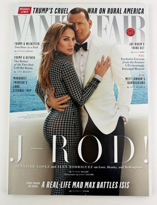 Vanity Fair Magazine - Jennifer Lopez and Alex Rodriguez - #688 -  Dec. 2017