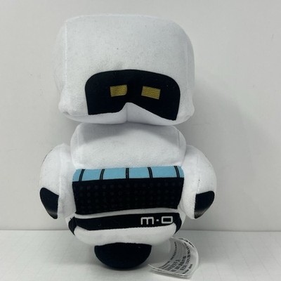 Disney Pixar Wall E MO M O Plush Cleaner Robot Stuffed Doll Toy White 8 Inch