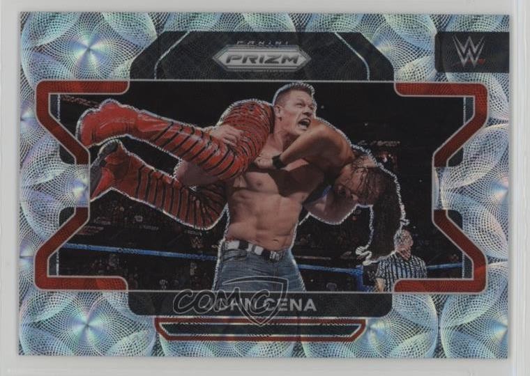 2022 Panini Prizm WWE Premium Box Set Prizm 52/199 John Cena #45 u0m