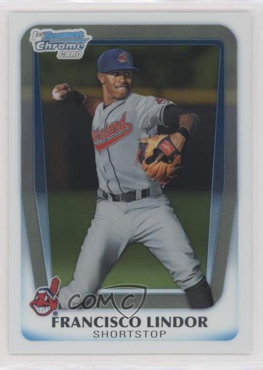 2011 Bowman Draft Chrome Prospects Francisco Lindor #BDPP53 06l3