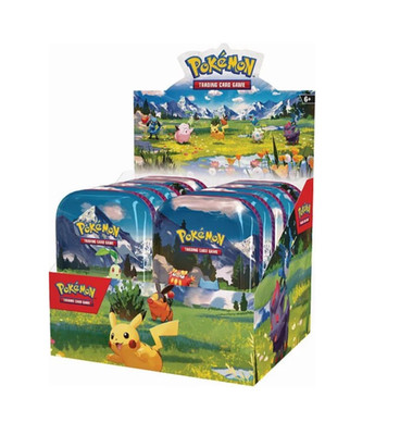 10x Mini Tins Pokémon Mega Evolution Ascended Heroes Display Box ENG NEU SEALED