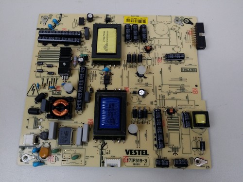 Vestel Netzteil Powerboard Platine 17IPS19-3 Fernseher Telefunken TV