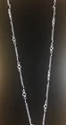 RARE STEPHEN DWECK VTG. 925 STERLING SILVER LOOP CHAIN NECKLACE 32" 42 GM