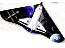 Space Shuttle Kite Gayla Delta 42 Inch Made in USA Discontinued