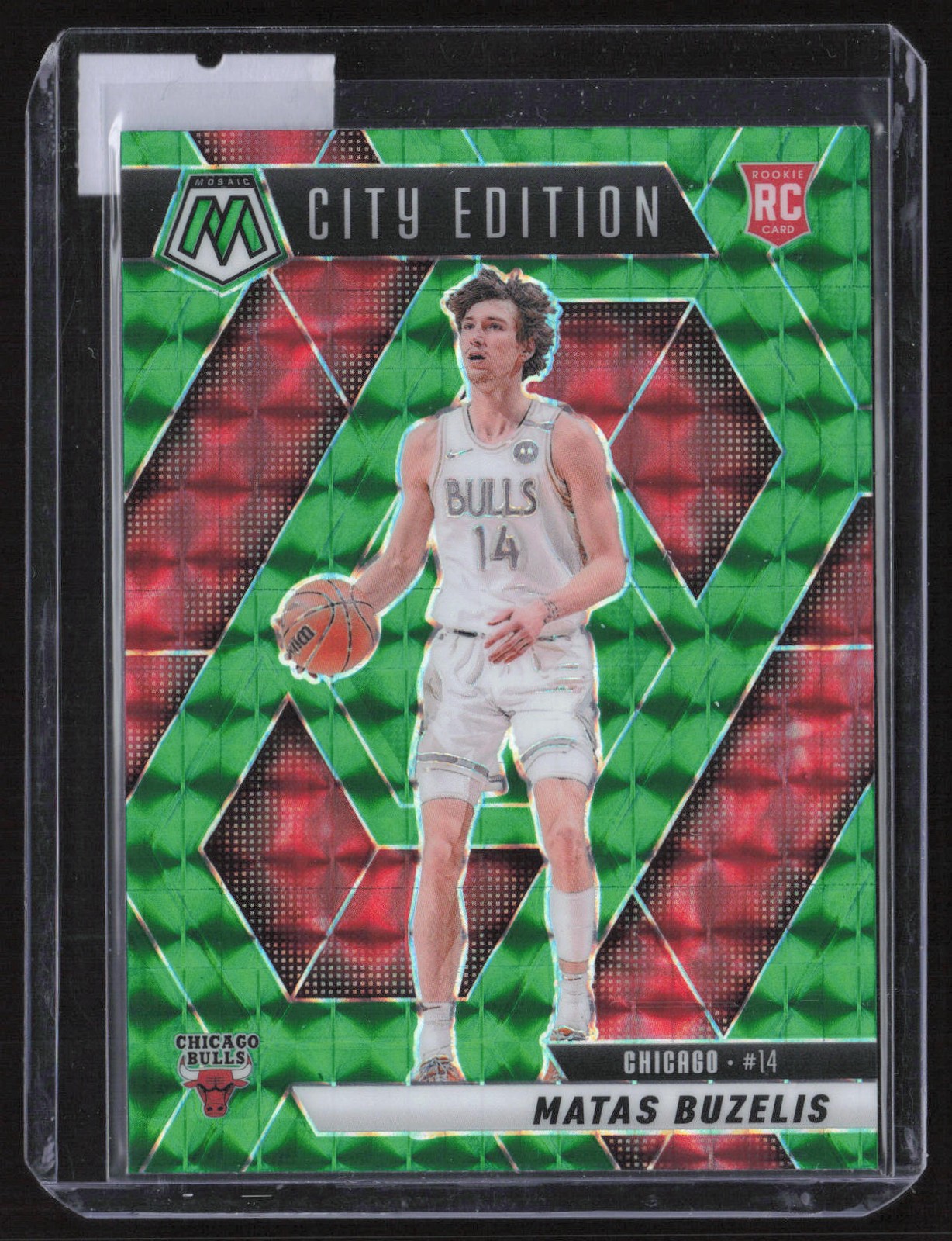 Matas Buzelis 2024-25 Panini Mosaic Green Mosaic #273