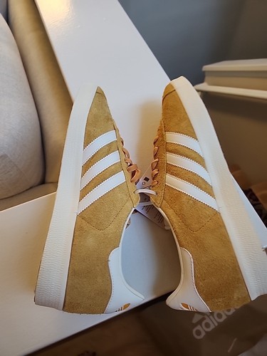 Nuevo Adidas Para Hombre Gazelle Interior Originales Talla 11 Crew Amarillo |IE6606| - Imagen 9 de 11