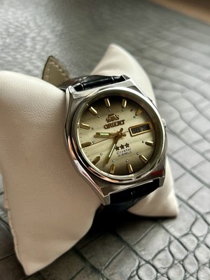 Selten!!️ORIENT Automatic 21 Jewels Japan Herren Armbanduhr VINTAGE