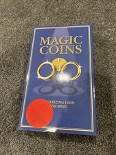NEW Mesmerizing Coin Conjuring Magic Coins Kit never opened