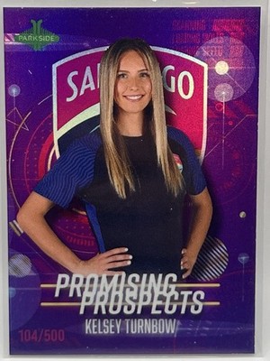 2022 Parkside NWSL | Kelsey Turnbow Promising Prospects | Purple 104/500 27 Wave