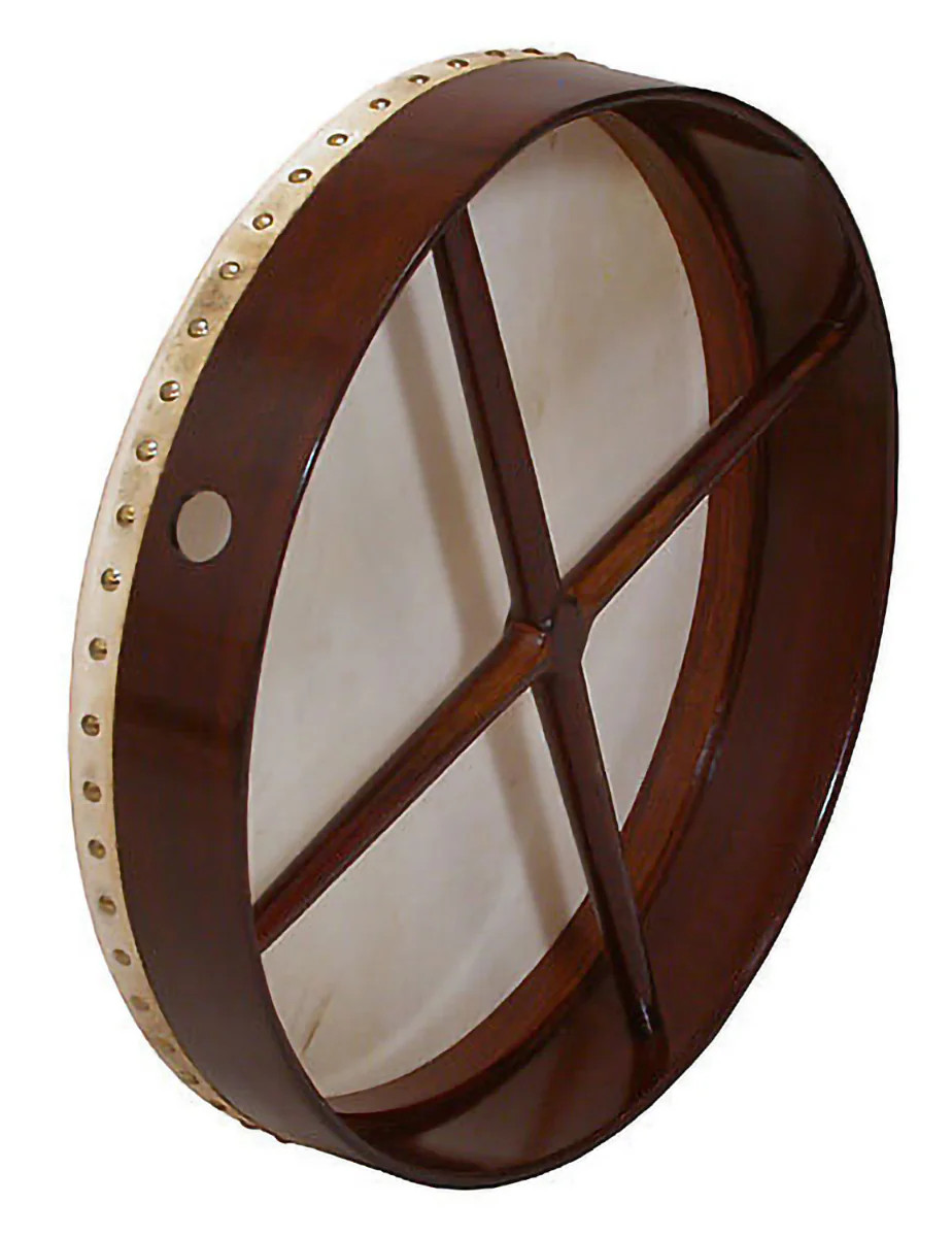 Mid-East 18'' Fixed Head Rosewood Bodhran