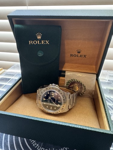 Rolex Explorer II 16570 Men's Stainless Steel Watch Box