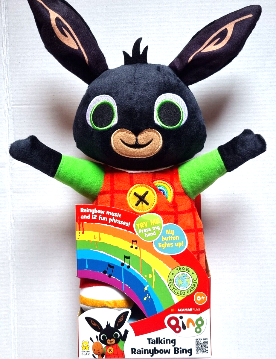 Flop Bing Peluche Parlante Bing Giocattolo Bing Soft Plush Teddy