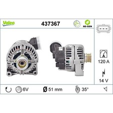 Generator VALEO 437367 f�r BMW 3er 8