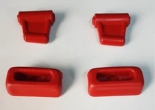 NEW Sun Visor Clip for Mercedes R107 350SL , 380SL , 420SL , 500SL, 560SL - RED